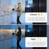 Strip,5 Lights,6.56FT/2M 3500K Motion Activated COB LED V USB Motion Sensor Neon LED Strip Waterproof LED Light Strip
