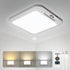 wowatt Rechargeable Battery Operated Ceiling Light, Motion Sensor Light Indoor Wireless Shower