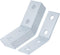 1-5/8" Strut Channel Angle Bracket Fitting with 4 Hole, Metal Corner Brace Framing Connector
