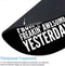 Funny Quotes Round Mouse Pad, "To Be Awesome" Quote Mat, 7.9"X7.9" Inch