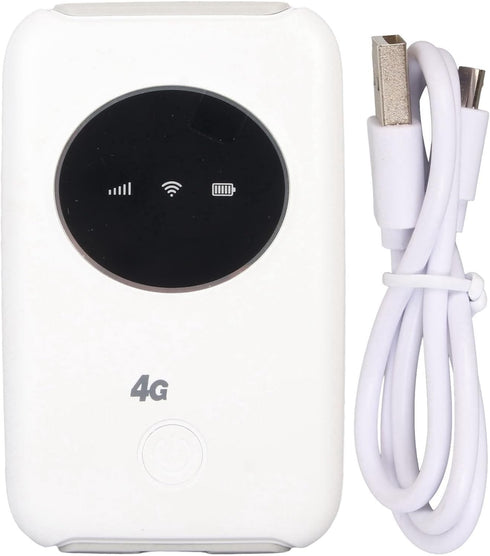 4G 300Mbps 5G 10 3200MAh EBTOOLS LTE USB Modem, Unlocked Mobile Router with Users, Travel Portable Hotspot Built