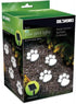 IdeaWorks JB7356 Solar Paw Print Outdoor Lights, Black