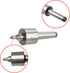 Lzcdelyxiao MT4 60 0.000197" 4MT Live Center Medium Duty Long Nose Triple Bearing Accuracy Morse Taper Lathe CNC Tool