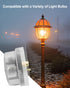 Wusquvy 120-Volt Lock Photocontrol Outdoor Lighting Control Sensor, Dusk to Dawn Sensor Compatible with Incandescent