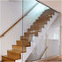 ALDEPO Grab Bars Wooden Handrails - Complete Kit, Corridor Non-Slip Stair Railings Support Rod, Wall Mount Elderly