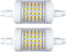 QLEE Dimmable 12W R7s LED Bulb 78mm Daylight 150W Equivalent Halogen 3.1" Double