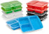 10 Pack 10 3 Bexter Compartment Trays with Lids for Takeout and Food Storage / Section compartment for portion control
