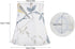 5.90X5.90X5.90 Inch E27 Bulb DOITOOL Fabric Lampshade Linen Drum Replacement Lamp Shade for Table Lamp Bedside Desk
