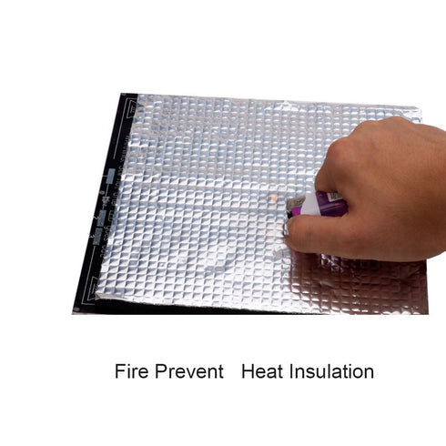 FYSETC 2pcs 3D Printer Insulation Heated Bed Foam Foil: 12" x 12" x 0.3" for CR-10/10S/Ender 3 Max