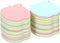 PATIKIL 2.7 x 2.7 Inch Fruit Shape Sticky Notes, 12 Pads, 100 Sheets/Pad, Bright Colorful for Home Office