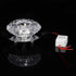Haofy Ceiling Crystal Light Fixture, LED Recessed Lamp, Modern Chandelier Home Lighting Fixtures for Bathroom, Living