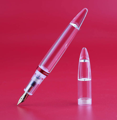 Majohn M2 Eye Dropper Fountain Pen Set, Large-Capacity Ink Storing, Fine Nib for Office/Business/Student
