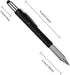Zhanmai 8 Pieces Gifts for Men, Fathers Day Dad Gifts, 6 in 1 Multitool Pen Set with Refills, Black