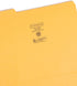 Smead File Folder, Goldenrod, Letter Size, Reinforced 1/3-Cut Tab, 100 per Box (12234)