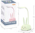 LED Desk Lamp, Mini Cat Night Light, Portable USB Rechargeable Reading Light for Children's Bedroom, Foldable (Green)