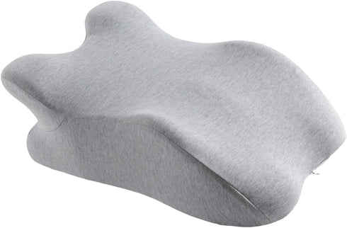 JAMIEKA Memory Foam Waist Pillow Support Cushion for Office Chair and Car Seat with Breathable Cotton and Ergonomic
