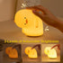 Etlephe 3 dimmable Cute Duck Night Light, Why Duck Silicone Nursery Night Light Rechargeable Levels Table Lamp