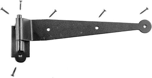 Offset 11" 2-5/8" Offsets Renovators Supply Manufacturing Black Strap Lift Off Pintle Hinge X Wrought Iron Pin Hinges
