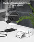 MUNBYN AC Adapter 24V 2.0A Power Supply - Black Power Adapter for P941, P130, 129B Label Printers