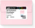 LUXPaper A4 Invitation Envelopes, Peel & Press, 4 1/4" x 6 1/4", Candy Pink, 80lb. Text, 50 Qty
