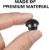 Mipcase 25pcs Jack Plug Oil Filler Plugs, Horizontal Rubber Oil Plugs for Hydraulic Jack