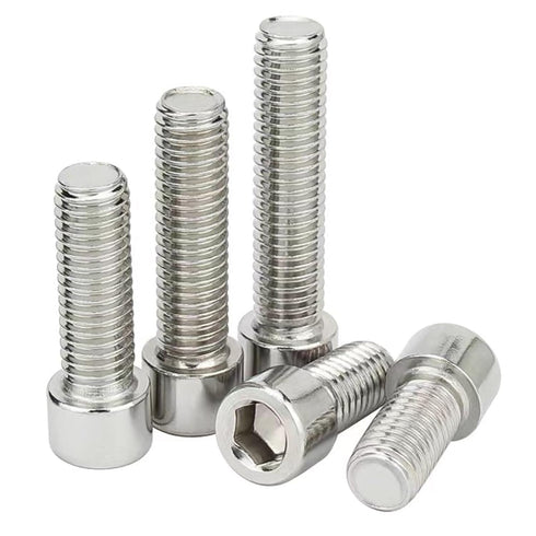M4-0.7 x 40mm Stainless Steel Socket Head Cap Bolts, 30 Pcs for Bike Water Bottle Cage Holder Bracket