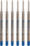 Capless Ceramic Gel Refill to Fit Parker Ballpoint Pens, Broad Blue/Black (P443BB)