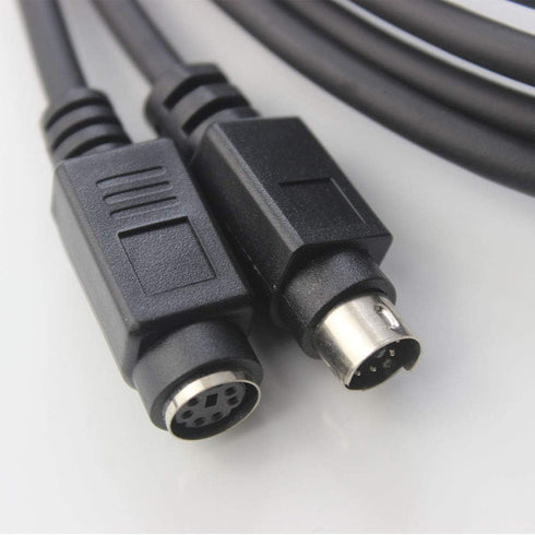 ezonpinzv PS/2 MS7120 MS9540 MS5145 MS1690 PS2 KBW Keyboard Wedge Barcode Scanner Cable Compatible with Metrologic