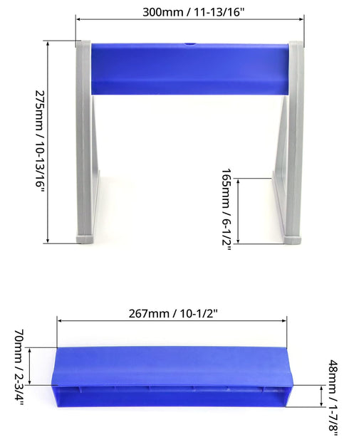 QWORK Lab Pipettor Stand, Plastic Polymer Holder for Up to 6 Micropipettes