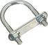 National Hardware U Bolt, 2190BC, Zinc plated, #632-3/8"x2"x3-1/2"