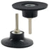 BokWin 2 Pack 3 Inch 1/4 Inch Quick Change Disc Pad Holder, Disc Pad Holder Adapter with Shank, Black Rubber Design