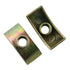 Half Moon Nuts JCBIZ 12pcs 24mm M6 Half Moon Nuts Washer Spacer for Furniture Hardware Accessories