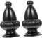 Veemoon 2pcs Unique Lampshade Knob Decorative Finial Accessory for Table and Floor Lamps