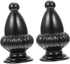 Veemoon 2pcs Unique Lampshade Knob Decorative Finial Accessory for Table and Floor Lamps