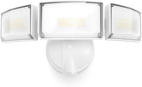 LUTEC 75W 8000 Lumen Floods Light Outdoor, Switch Controlled LED Security Lights
