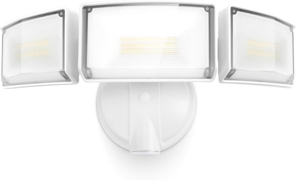 LUTEC 75W 8000 Lumen Floods Light Outdoor, Switch Controlled LED Security Lights