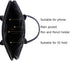 Waterproof Oxford Document Bag, Briefcase for Men, File Tote Bag for Carrying Paper Files, Black