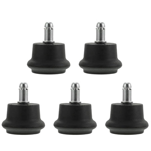 Holibanna 5Pcs Swivel Caster Wheels Furniture Caster Rollers Insert Office Chair Wheels