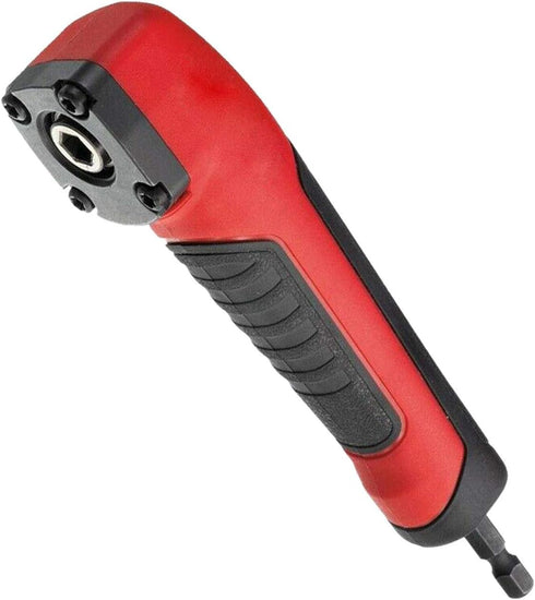 Right Angle Attachment for Electric Screwdriver, 90 Degree Corner Device, ABS Handle Socket Adapter for 18v Drill