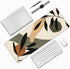 Boho Aesthetic Mouse Pad, XL Desk Accessories, Large Mouse Pad 11.8 * 31.5 Inches for Office & Gaming