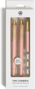 U Brands Blush Cambria Mechanical Pencil, Office Supplies, Soft Touch Barrel, Medium Point, 0.7mm, 2 Count