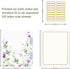 Rouidr 3 Ring Binder, 2 Inch Round Ring Organizer with Clipboard, 5 Dividers Tabs, A4 8.5 * 11 Inch Paper, Wisteria