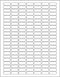 Royal Green Printable White Rectangular Label Stickers - 1x0.375 Inches, 1108 Pack for Organizing, Laser & Inkjet