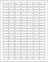 Royal Green Printable White Rectangular Label Stickers - 1x0.375 Inches, 1108 Pack for Organizing, Laser & Inkjet