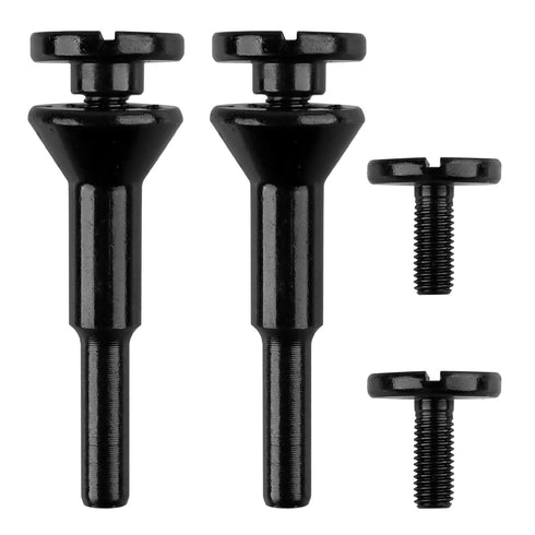 Mounting Mandrel 3/8" & 1/4" Arbor Hole, Cut-Off Wheel for Die Grinder Accessories, Drill Bits Tool (2 Pack)