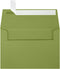 LUXPaper A4 Invitation Envelopes | Avocado Green | Peel & Press | 4 1/4" x 6 1/4" | 70lb. Text | 50 Qty