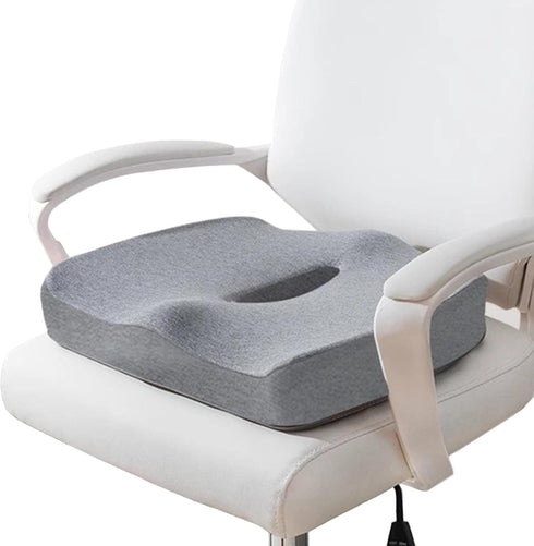 Tophacker Seat Cushion Office Car Seat Cushion, Memory Foam Cushion for Office Chair,