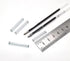 Customized Galvanized Spring Steel Metal Small Coil Pressure Spring, 100Pcs for Ball Pen, Wire Diameter 0.4mm