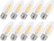 KINUR E26 B11 Candelabra led Light Bulbs 4 Watt (40 Watt Equivalent)