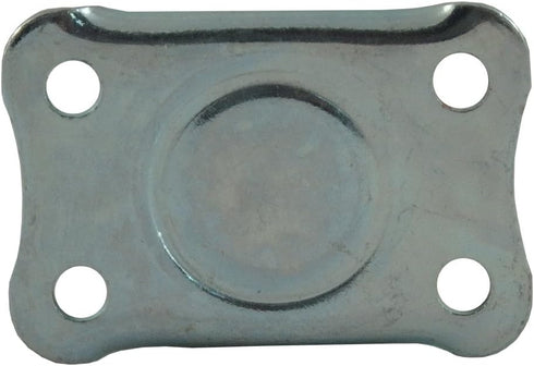 TPR Rubber Caster Wheel, 2-Inch, 90 lb Load Capacity, Non-Marking for Institutional Applications